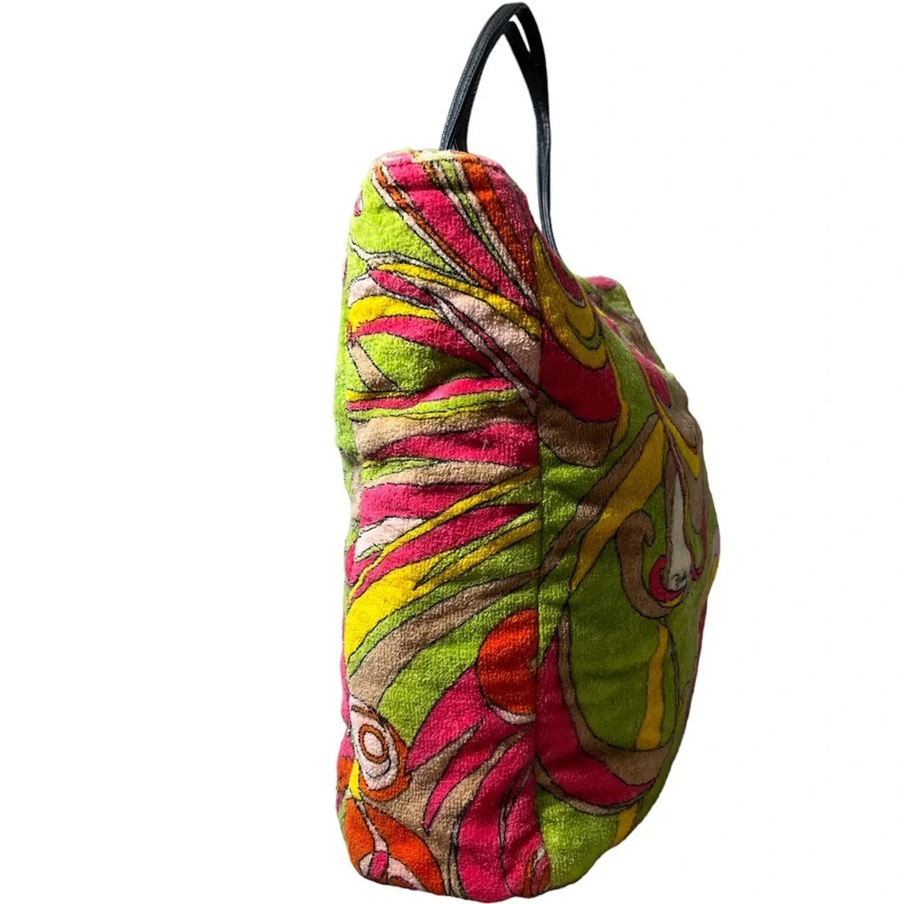 Emilio Pucci Vintage terry cloth hand bag - Picture 6 of 17